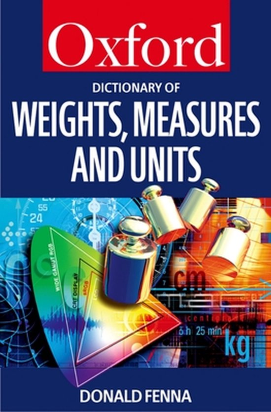 Dictionary Of Weights Measures & Units - cover