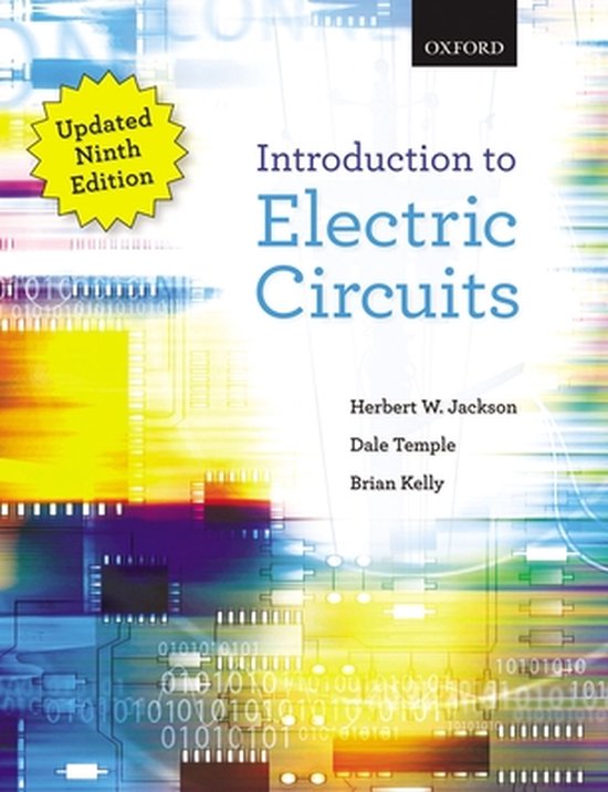 Introduction to Electric Circuits 9780199020485 Herbert W. Jackson