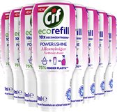 Cif CleanBoost Power & Shine Allesreiniger Ecorefill Capsules - 10 x 70 ml - Voordeelverpakking