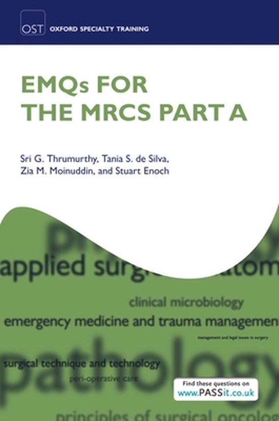 EMQs For The MRCS Part A - cover