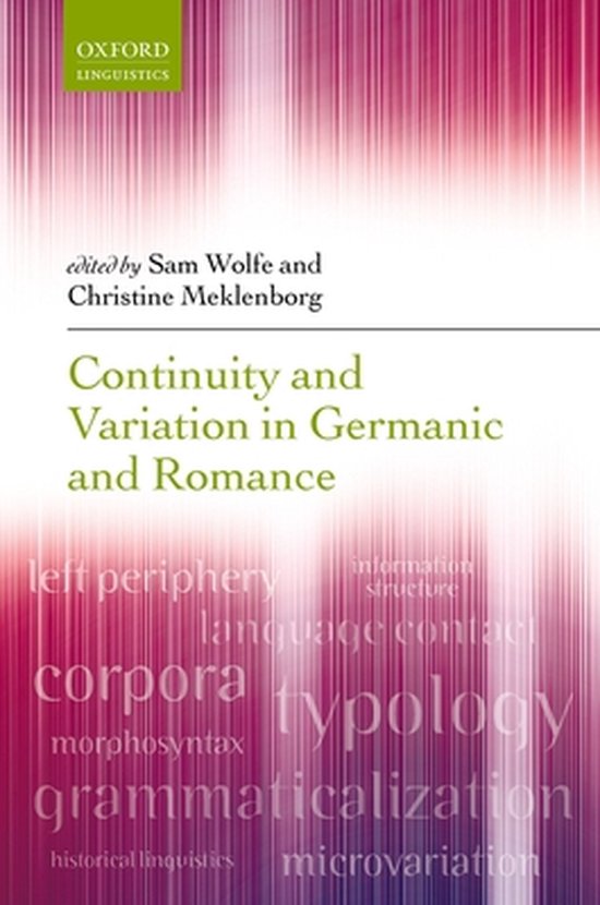 Continuity and Variation in Germanic and Romance - cover