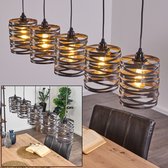 Belanian.nl - Rustiek hanglamp - Modern hanglamp - Hanglamp - Hanglamp grijs, 5 lichts - Modern -  Eetkamer, galerij, universeel, woonkamer