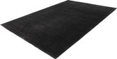 Lima Vloerkleed - laag polig -   Vintage look - Tapijt - Karpet - 80x150 - Zwart