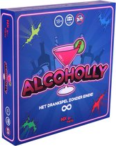 NX Party® - ALCOHOLLY® - Drankspel - Nederlandstalig - Bordspel - Spelletjes voor volwassenen - Drank spelletjes