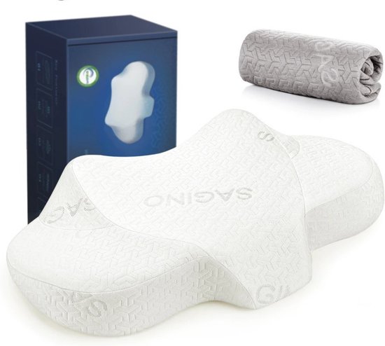 Pikolin Home - Ergonomisch geheugenkussen met dubbele aanpasbare