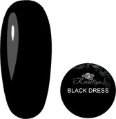 Korneliya Liquid Gel Black Dress / Zwart
