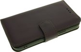 Made-NL Handgemaakte ( Samsung Galaxy S21 Ultra ) book case Paars glad robuuste leer