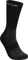 QREUR Fietssokken - Wielrensokken - Bamboestof Fietssok "Winter black" - Maat 39-42