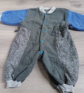 Babypak - boxpak - baby onesie - uniseks - jongens - meisjes - grijs/blauw - maat 68