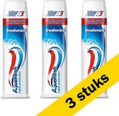 3x Aquafresh Freshmint tandpasta met pompje (100 ml)
