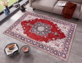 Perzisch tapijt Rana - rood/meerkleurig 200x290 cm