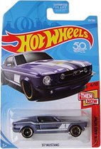 Hot Wheels 67 Mustang voertuig - Die Cast - 7 cm