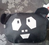Sac pliable animal heureux - sac noir - pliable - 33 x 36 cm