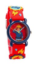 Brandweerman Sam Unstoppable Hero Horloge - Rood - Analoog