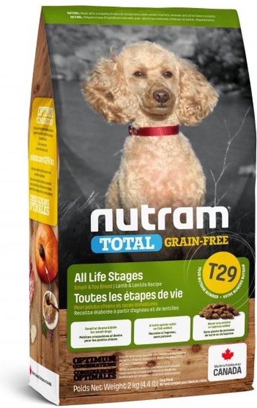 Nutram Grain free Lamb en Lentils T29