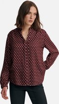 Blouse van 100% viscose met lange mouwen