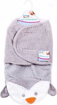 FIRST STEPS - inbakerslaapzak - swaddleme - inbakerdoek 0-3 maanden - pinguin