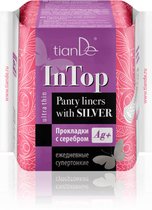 Slip inlegkruisje met zilver, superdun