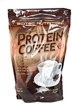 Scitec Nutrition - Protein Coffee - hoge kwaliteit whey Protein Coffee met Cafeine - 600 g poeder - 12 porties - originele koffiesmaak met suiker - warm of koud