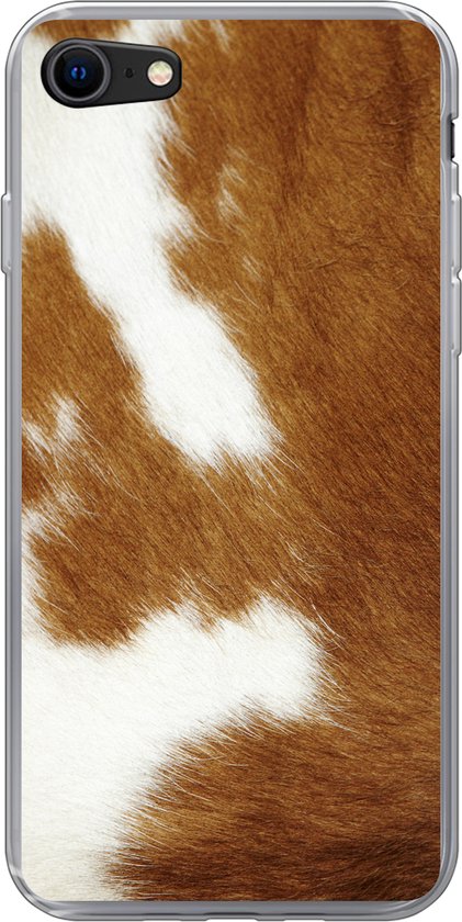 Coque iPhone SE 2020 - Une peau de vache tachetée - Siliconen - Sinterklaas  - Noël -... | bol.com