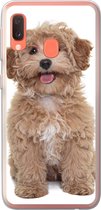Samsung Galaxy A20e hoesje - Hond - Huisdieren - Vacht - Siliconen Telefoonhoesje