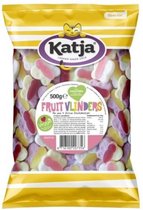 Vlinder fruit snoep Katja 12x 500 gram- 6 kilo