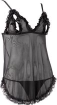 Babydoll met Ruches - Sexy Lingerie & Kleding - Lingerie Dames