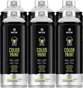 MTN PRO Color Paint RAL Spuitverf - 6 stuks - Light Grey - 400ml
