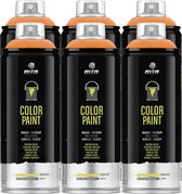 MTN PRO Color Paint RAL Spuitverf - 6 stuks - Deep Orange - 400ml