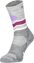 Sockwell Mountain Beat Crew - Dames Compressie Wandelsokken - Grey - Maat 39-43