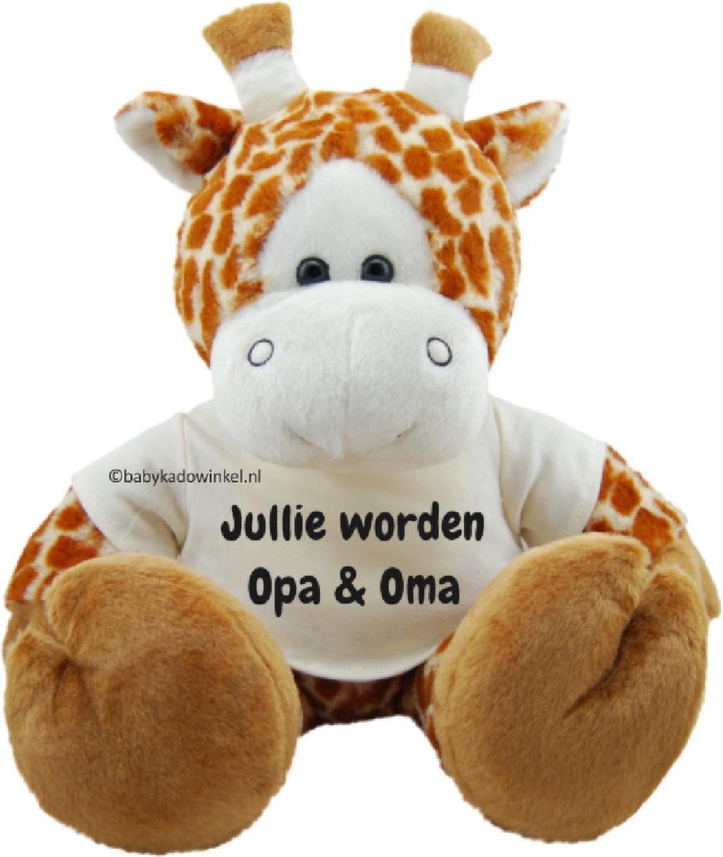 Goedkoopste Knuffel Funnies Giraf Jullie worden Opa en Oma