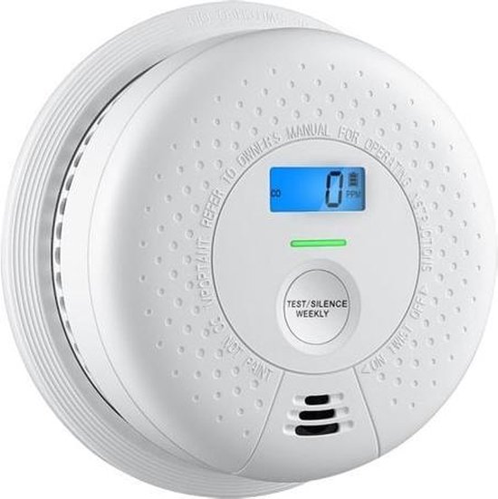 XSense SC01 rook en koolmonoxide melder met LCD en 10 jaar batterij EN146042005 en... bol
