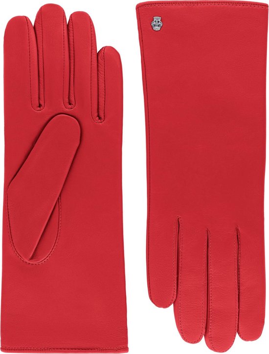 Roeckl Hamburg Leren Dames Handschoenen Maat 7,5 - Rood