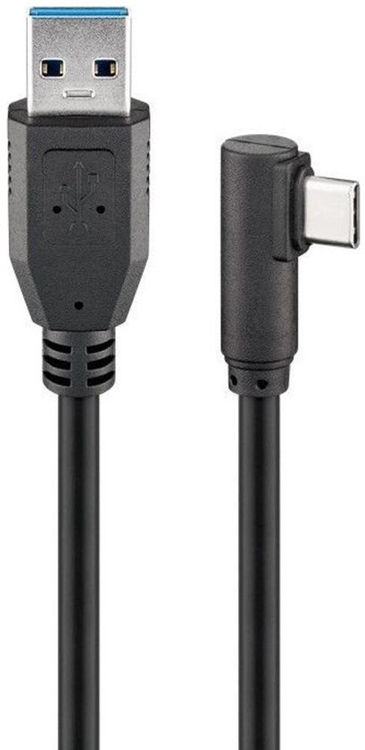 Duttek 2 stuks 90 graden haakse USB C-adapter 240 W, 40 Gbit/s USB C