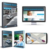 AutoTheorieboek 2022 + Samenvatting + (20 uur) 3250 Online Oefenvragen & 50 Examens  + Mobiele Apps + CBR informatie - Auto Theorie Leren Rijbewijs B - Lens Media 2022
