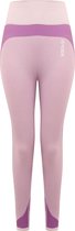 FitProWear Naadloze Sportlegging Milano Dames - Roze/Paars - Maat S  - Sportkleding - Legging - Sportlegging - Stretch - Stretch Legging - Polyamide / Polyester - Sportbroek  - Lan