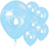 "Olifant" ballonnen voor Baby Shower 8 stuks - Blauw