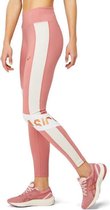 ASICS Color Block Tight Dames - Sportlegging - roze - maat S