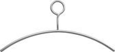 Kledinghanger 10 mm, dicht oog, RVS-304