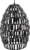 Industriële Hanglamp - Hanglamp - Industrieel - Industriële Lamp - Eetkamertafel Lamp - Zwart - 33 cm