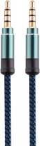 Jack Kabel 3.5 mm  - Male to Male - Universeel - Blauw - 3 meter - Allteq
