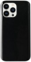 ADEL Siliconen Back Cover Softcase Hoesje Geschikt voor iPhone 13 Pro - Doorzichtig Transparant