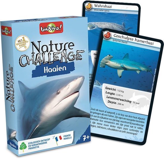 Thumbnail van een extra afbeelding van het spel Bioviva Nature Challenge - Haaien