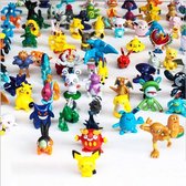 48 pokemon figuren - figuurtjes - pokémon - box - kaarten