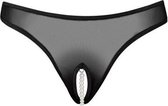 Underneath - Jade Transparante String Met Open Kruisje - Sexy Lingerie & Kleding - Lingerie Dames