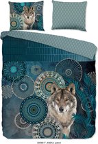 Hip Dekbedovertrek - Kiska - 200x200/220 - Flanel - Wolf