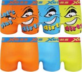 Boxershort - trunk - fun tekst - Let's Play Dirty - set van 3 stuks - maat S - Small