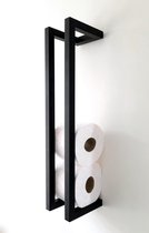 PROSIN® Luxe RVS wc rolhouder – Toiletrolhouder – – Reserverolhouder... | bol.com