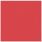 Rood behang - Bloemen - Vliesbehang - Babykamer - Muurdecoratie