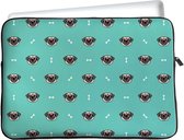 iPad 2021/2020 hoes - Tablet Sleeve - Pug Life - Designed by Cazy